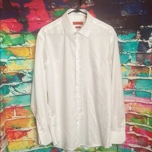 Mantoni White Men's Dress Shirt